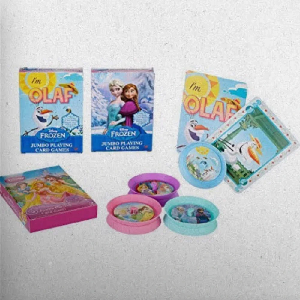 Disney Frozen, Olaf & Princess Playing‎ Card Games Superset in Collectible Tin